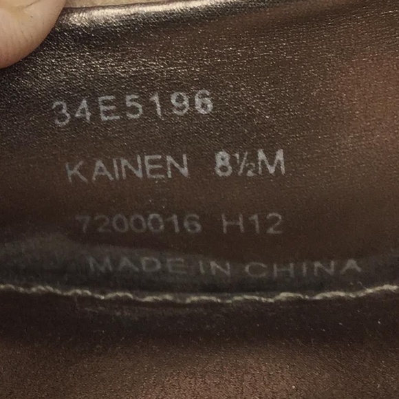 Calvin Klein Wedges Suede Snake Kainen 8.5M - Picture 8 of 8